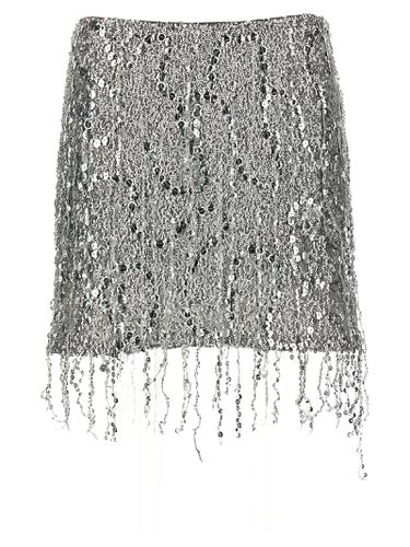 Sequin Tulle Skirt - Elisabetta Franchi - Modalova