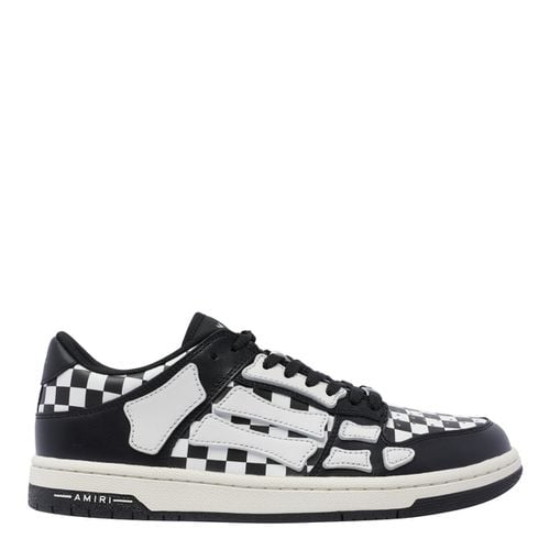 Checkered Skel Top Low Sneakers - AMIRI - Modalova