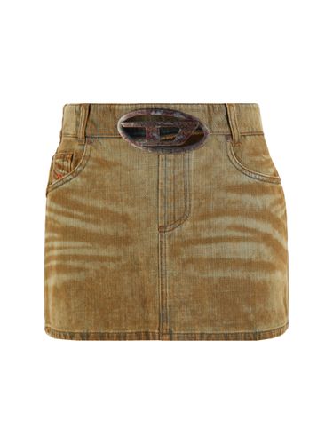 Diesel De-ron-fsf Mini Skirt - Diesel - Modalova