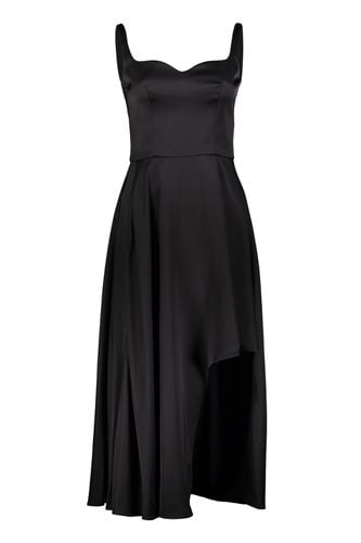 Asymmetric Hem Midi Dress - Alexander McQueen - Modalova