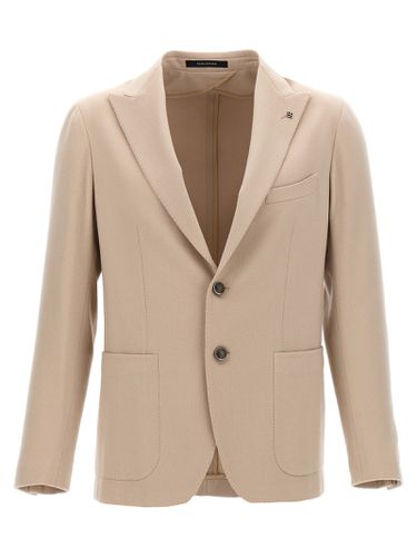 Single-breasted Cashmere Blazer - Tagliatore - Modalova