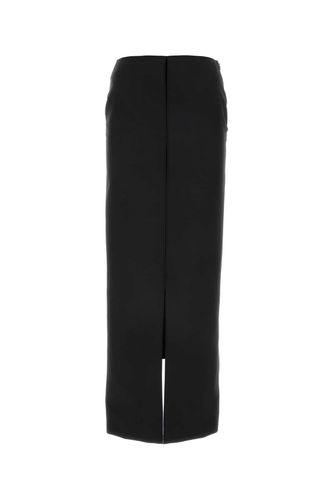 Givenchy Black Wool Blend Skirt - Givenchy - Modalova