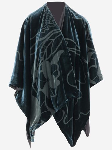 Giorgio Armani Printed Velvet Cape - Giorgio Armani - Modalova