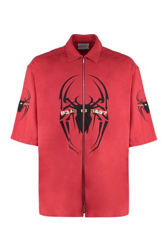 VETEMENTS Spider Cotton T-shirt - VETEMENTS - Modalova