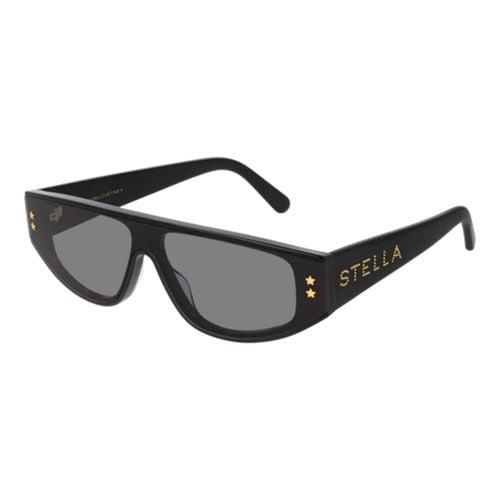 Sc0238s001 Black Black Smoke - Stella McCartney Eyewear - Modalova