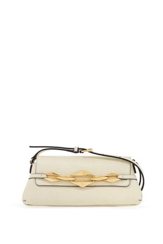 Leather Lizard Print Diamond Shoulder Bag - Jimmy Choo - Modalova