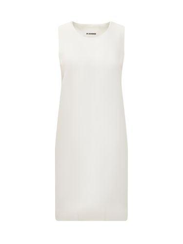 Round Neck Sleeveless Plain Dress - Jil Sander - Modalova