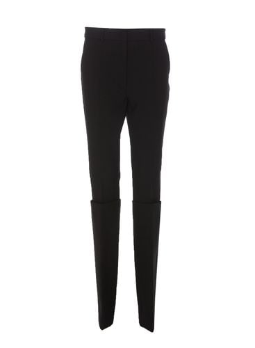 SportMax Slim Pants With High Flap - SportMax - Modalova