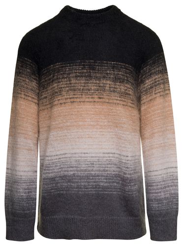 Crewneck Sweater In Mohair Blend Man - Laneus - Modalova