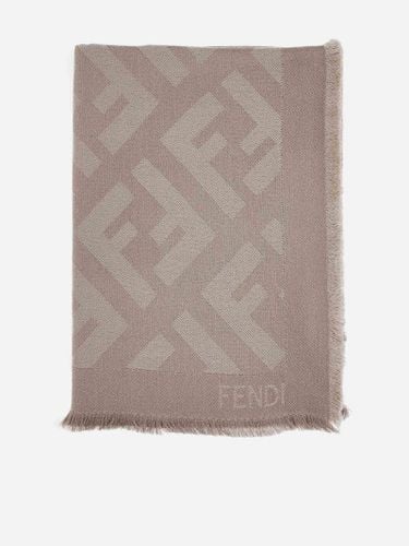 Fendi Ff Wool And Cashmere Shawl - Fendi - Modalova