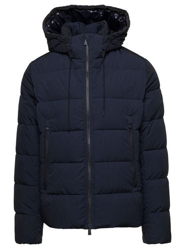 Sinami Down Jacket With Logo Patch In Nylon Man - TATRAS - Modalova