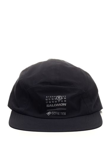 MM6 Maison Margiela Hat Black - MM6 Maison Margiela - Modalova