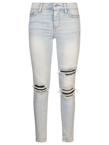 AMIRI Fitted Ripped Jeans - AMIRI - Modalova