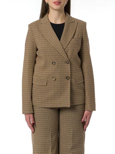 Double-breasted Checked Jacket - Weekend Max Mara - Modalova