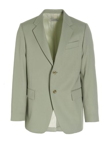 Wool Single Breast Blazer Jacket - Lanvin - Modalova