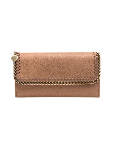 Pecan And Gold Continental Falabella Wallet - Stella McCartney - Modalova