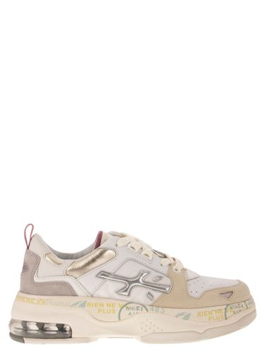 Draked Multicolor Leather Blend Sneakers - Premiata - Modalova