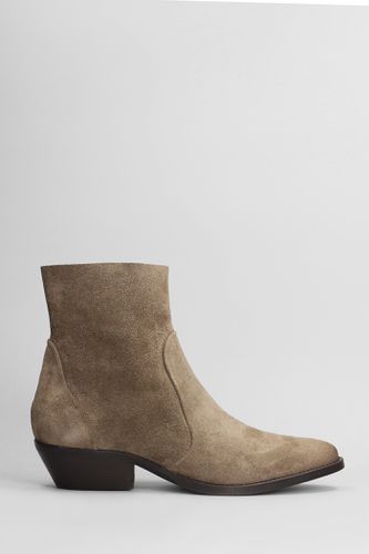 High Heels Ankle Boots In Suede - Julie Dee - Modalova