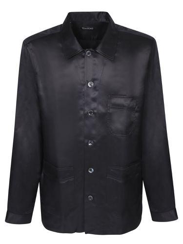 Tom Ford Pockets Black Shirt - Tom Ford - Modalova