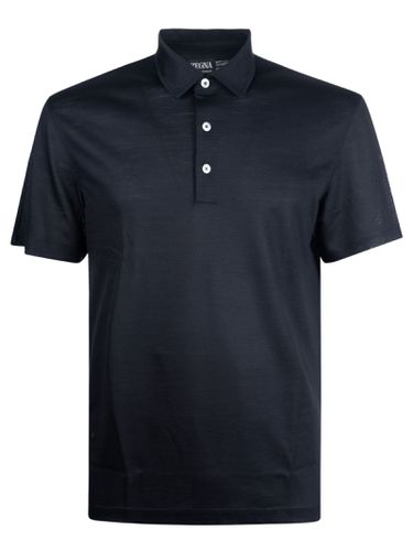 Zegna Short-sleeved Polo Shirt - Zegna - Modalova