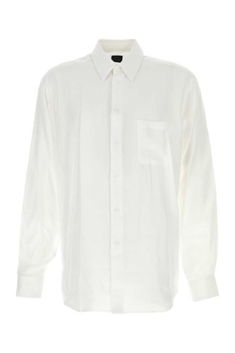 White Cellulose Shirt - Yohji Yamamoto - Modalova