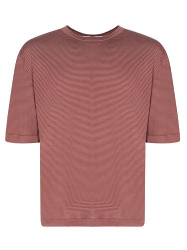 Jersey Striped Red/ T-shirt - Lardini - Modalova