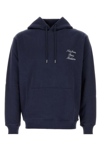 Navy Cotton Sweatshirt - Drôle de Monsieur - Modalova