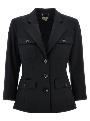 Single-breasted Blazer - Elisabetta Franchi - Modalova