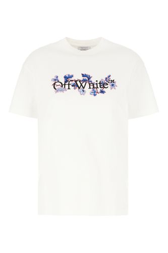 Off- Cotton Oversize T-shirt - Off-White - Modalova