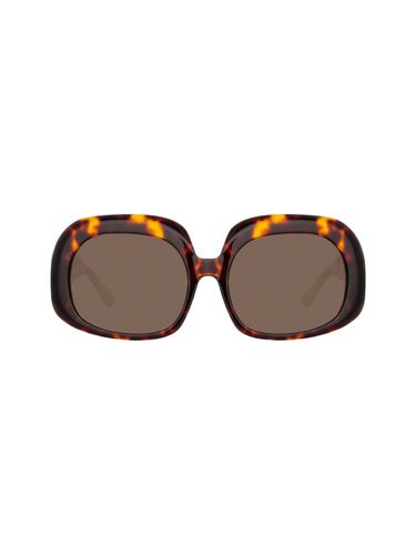 Lea - Havana Sunglasses - Linda Farrow - Modalova