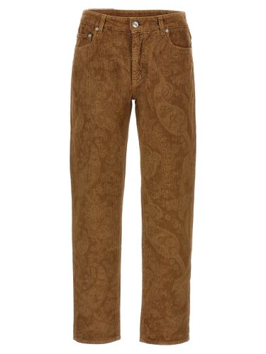 Etro paisley Velvet Pants - Etro - Modalova