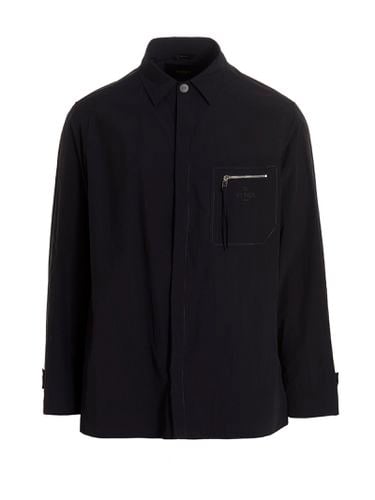 Fendi Zip-detailed Shirt Coat - Fendi - Modalova