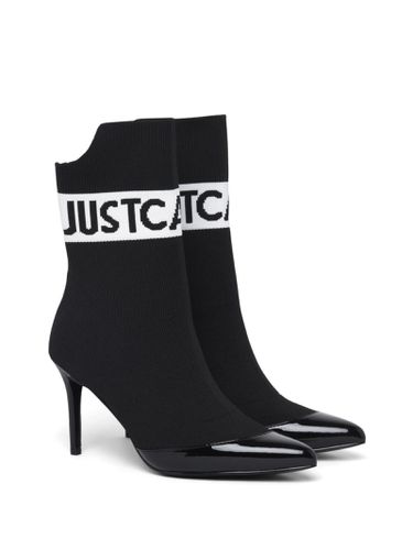 Ankle Boots With Heels And Logo - Just Cavalli - Modalova