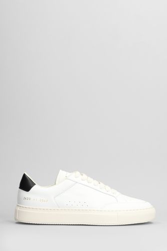 And Black Leather Sneakers - Common Projects - Modalova