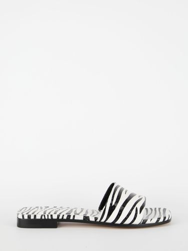 Zebra-print Flat Sandals - Paris Texas - Modalova