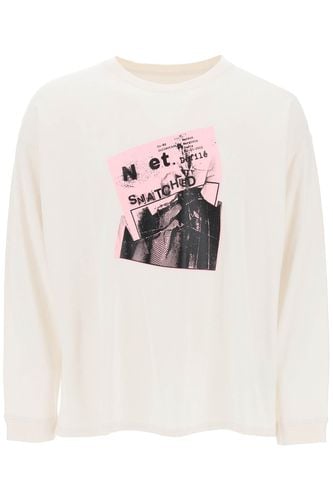 Long-sleeved T-shirt With Print - Maison Margiela - Modalova