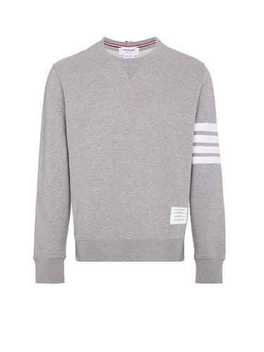 Thom Browne Grey 4-bar Sweatshirt - Thom Browne - Modalova