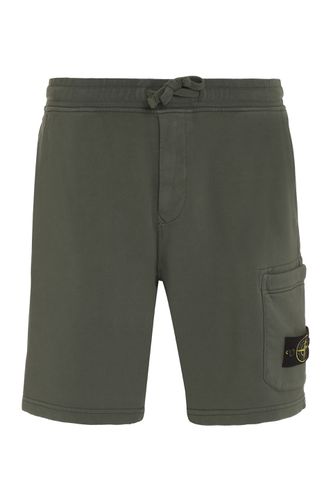 Stone Island Cotton Bermuda Shorts - Stone Island - Modalova