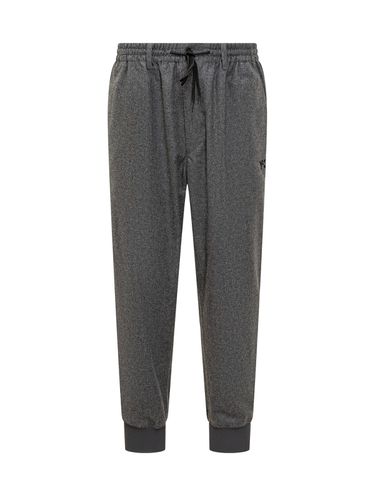 Logo Embroidered Drawstring Trousers - Y-3 - Modalova