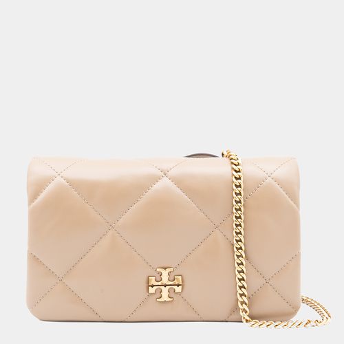 Beige Leather Crossbody Bag - Tory Burch - Modalova