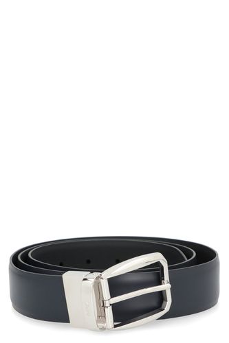 Zegna Reversible Leather Belt - Zegna - Modalova