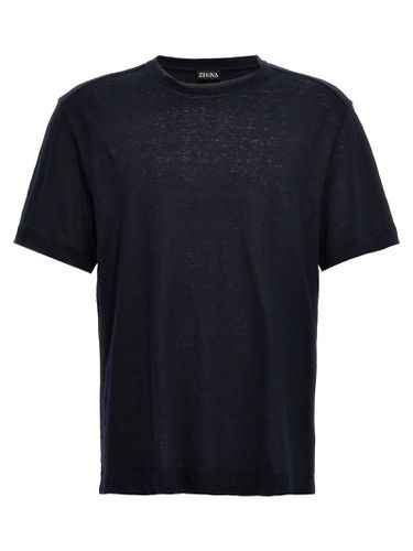 Linen T-shirt Zegna - Zegna - Modalova