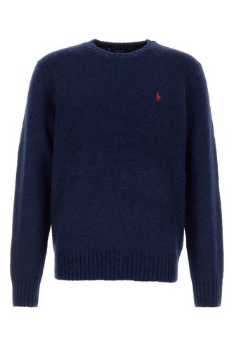 Navy Blue Wool Blend Sweater - Polo Ralph Lauren - Modalova