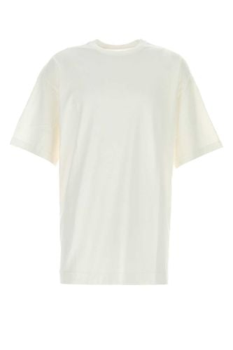 White Cotton T-shirt - Homme Plissé Issey Miyake - Modalova