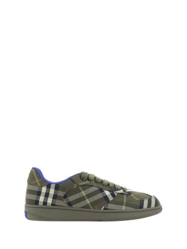 Checked Terrace Lace-up Sneakers - Burberry - Modalova