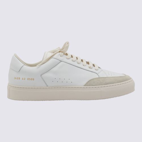 And Beige Leather Sneakers - Common Projects - Modalova