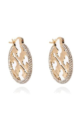 Miller Logo Plaque Earrings - Tory Burch - Modalova