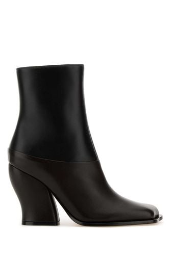 Two-tone Leather Onda Ankle Boots - Loewe - Modalova