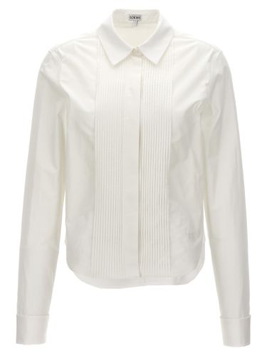 Loewe Pleated Plastron Shirt - Loewe - Modalova