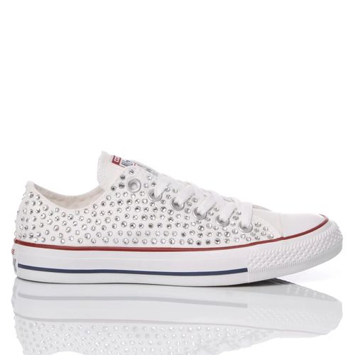 Converse Swarovski White Ox - Mimanera - Modalova